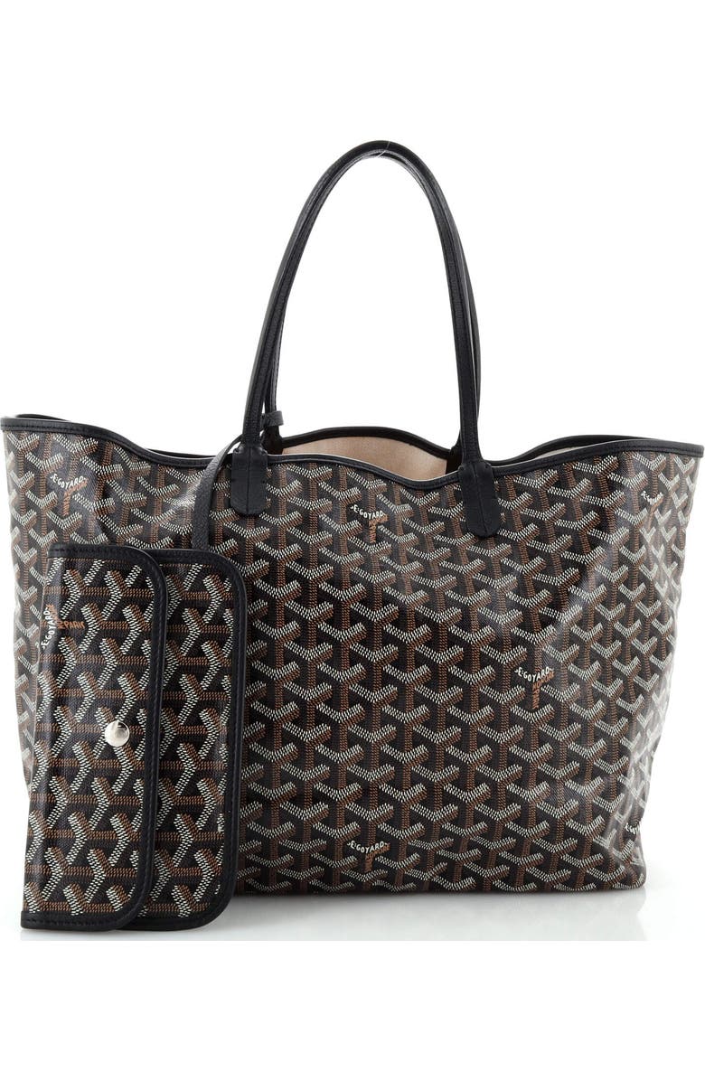 Pre-Owned Goyard Saint Louis Tote Coated Canvas PM, Alternate, color,