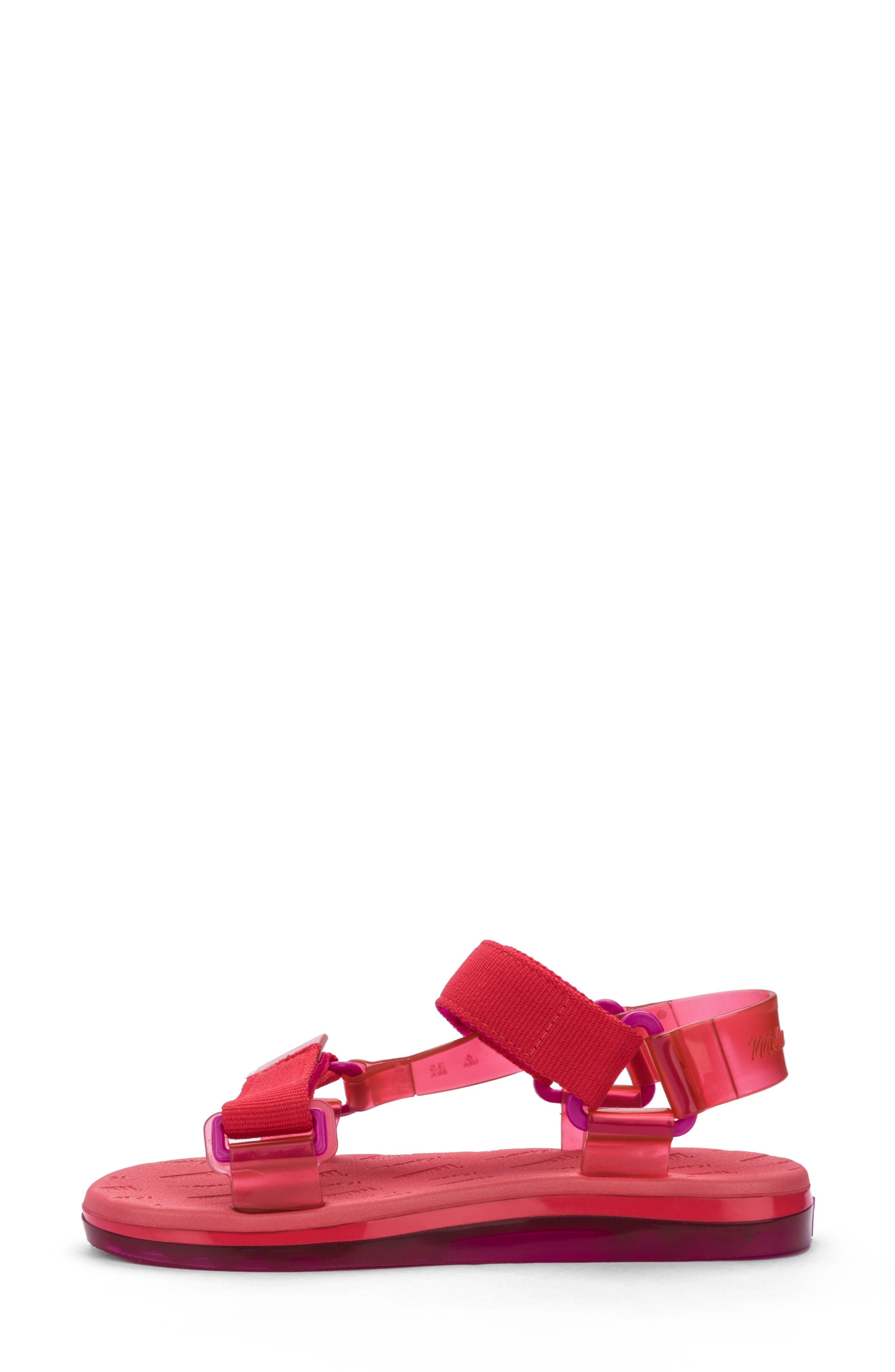 Papete Rider Sandal, Alternate, color, RED