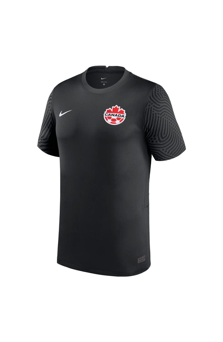 Nike Youth Nike Black Canada Soccer Third Replica Jersey, Alternate, color,