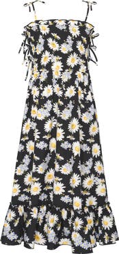 Truly Me Kids' Daisy Shirred Sundress