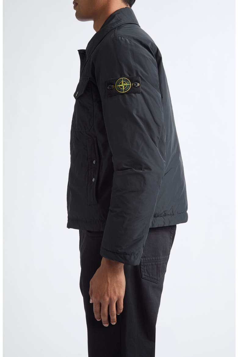 Water Repellent Down Jacket, Alternate, color, V0029 BLACK