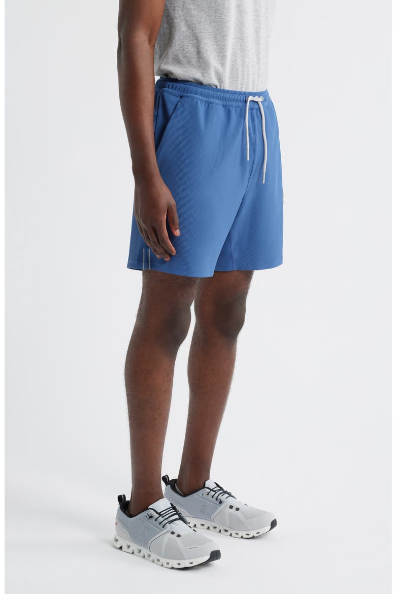 Jumpin Rib Lounge Shorts, Alternate, color, LAKE