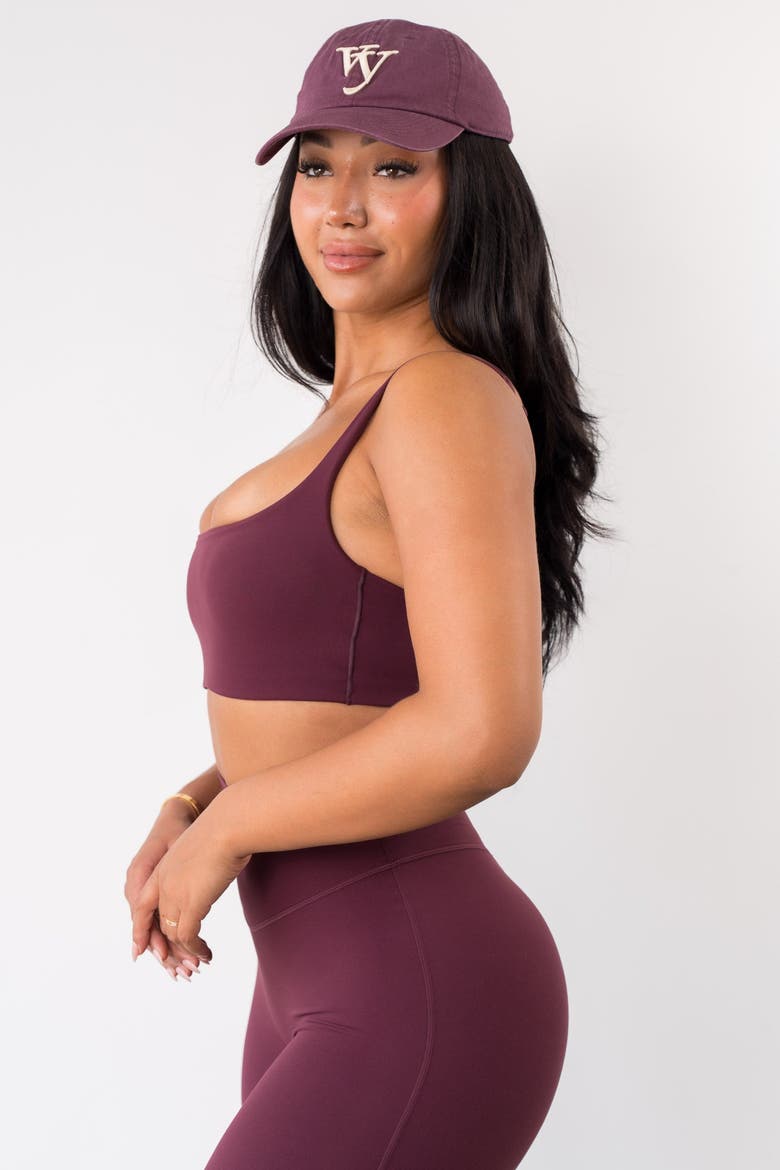 Cloud II Classic Bra, Alternate, color, Wine