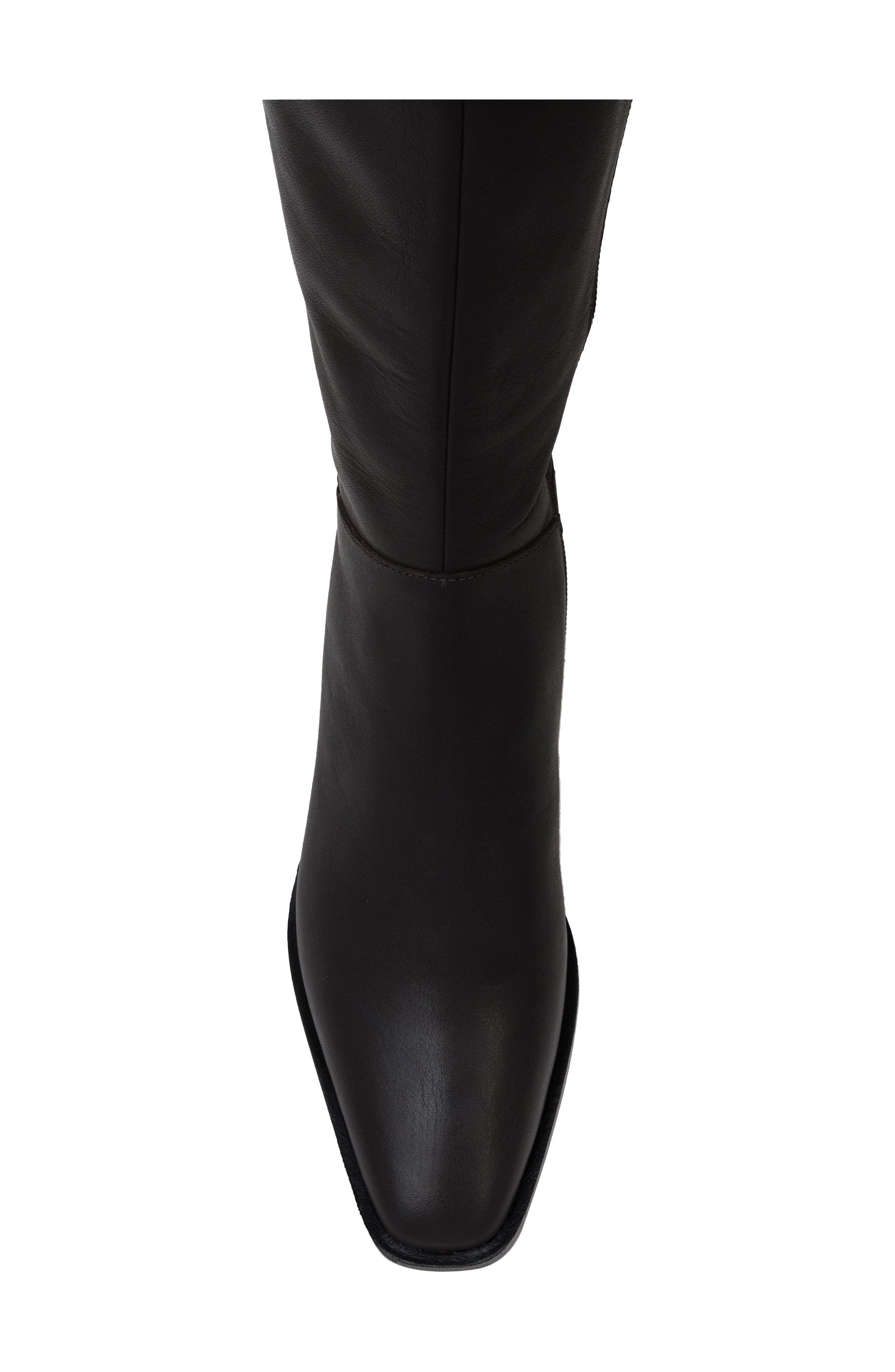Linea Paolo Kyra Tall Boot, Alternate, color, Black