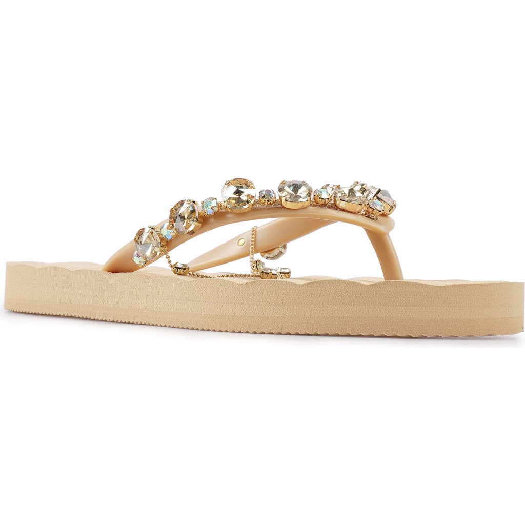 Zigi Quentin Flip Flop In Natural