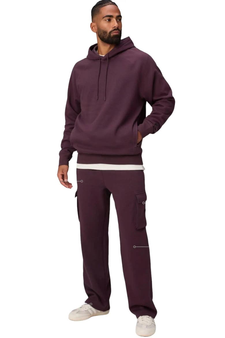 The Go-To Straight Leg Cargo Pant, Alternate, color, Oxblood