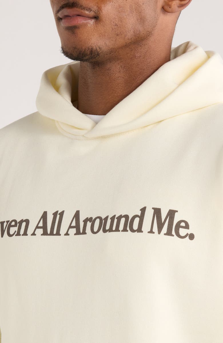 PacSun Heaven Cotton Hoodie, Alternate, color, Cream