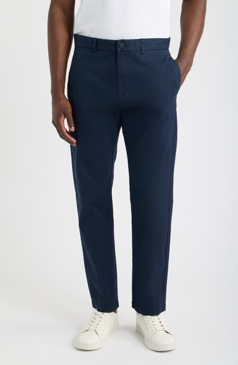 David Slim Fit Stretch Cotton Pants