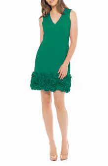 Julia Jordan Donna Ricco Cupcake Hem Scuba Sheath Dress