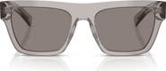 Prada 55mm Rectangular Sunglasses