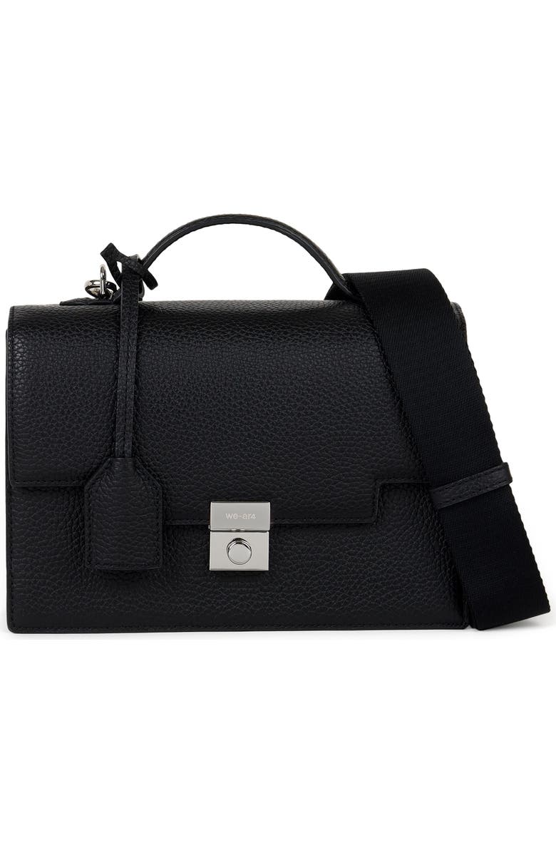WE-AR4 The Retro Trunk Crossbody Bag, Main, color, Black
