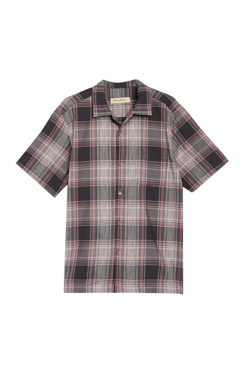 Tommy Bahama Orcona Beach Plaid Regular Fit Short Sleeve Shirt, Main, color,