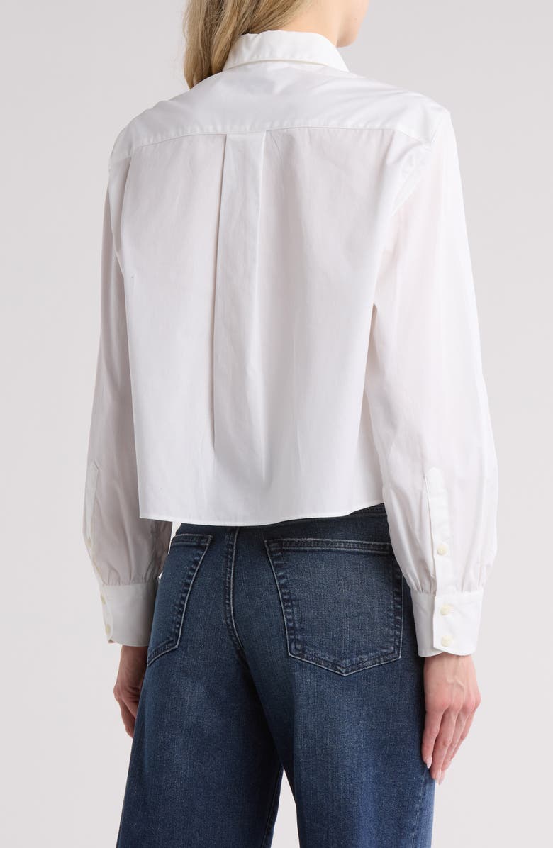 rag & bone Max Long Sleeve Crop Button-Up Shirt, Alternate, color,