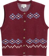 Damson Madder Sofie Wool Sweater Vest