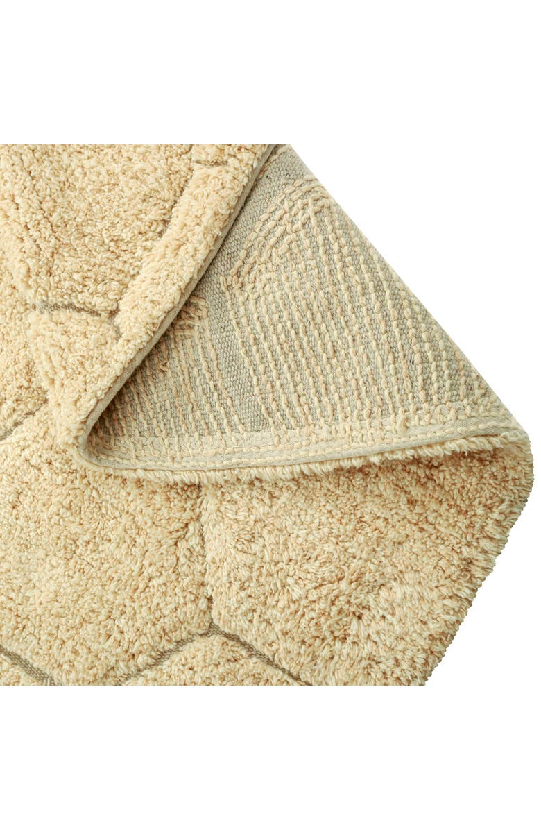 Lorena Canals Washable Rug Round Honeycomb, Alternate, color, Ivory, Vanilla, Golden