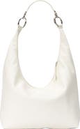 HYER GOODS Leather Convertible Hobo Ring Bag