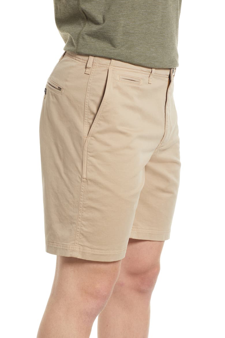 Men's Cotton Blend Chino Shorts, Alternate, color, KHAKI
