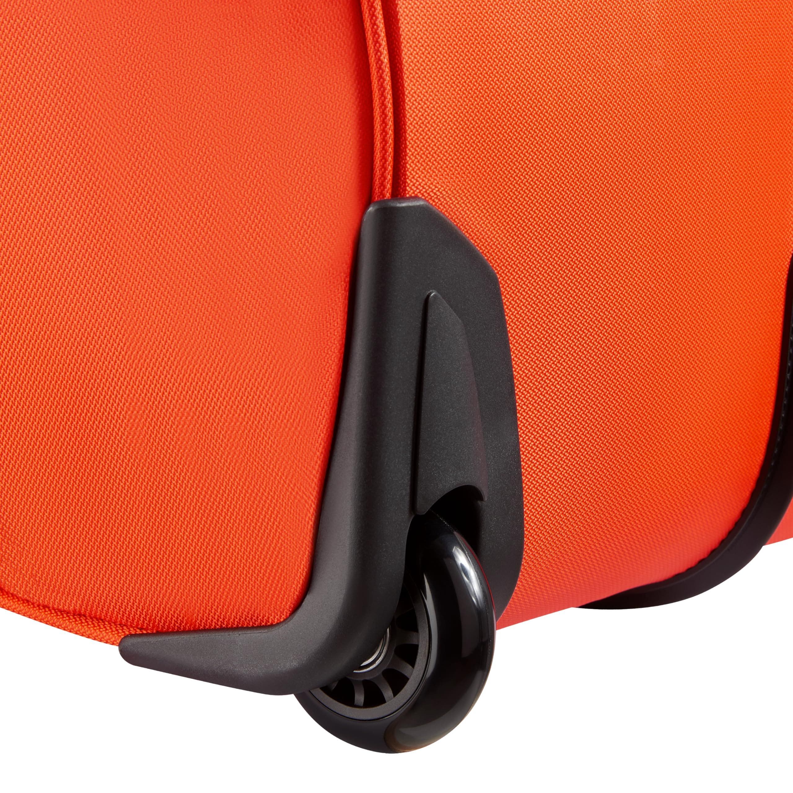 JEEP JS009D 31 Inch Two Wheel Rolling Travel Duffle Bag, Alternate, color, Orange