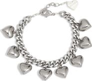 VIDAKUSH Juicy Heart Charm Bracelet