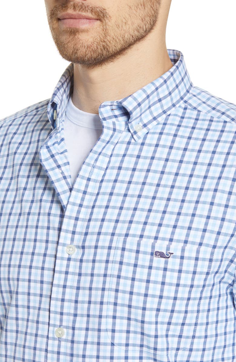 vineyard vines Tucker Mizpah Plaid Button-Down Performance Shirt, Alternate, color,
