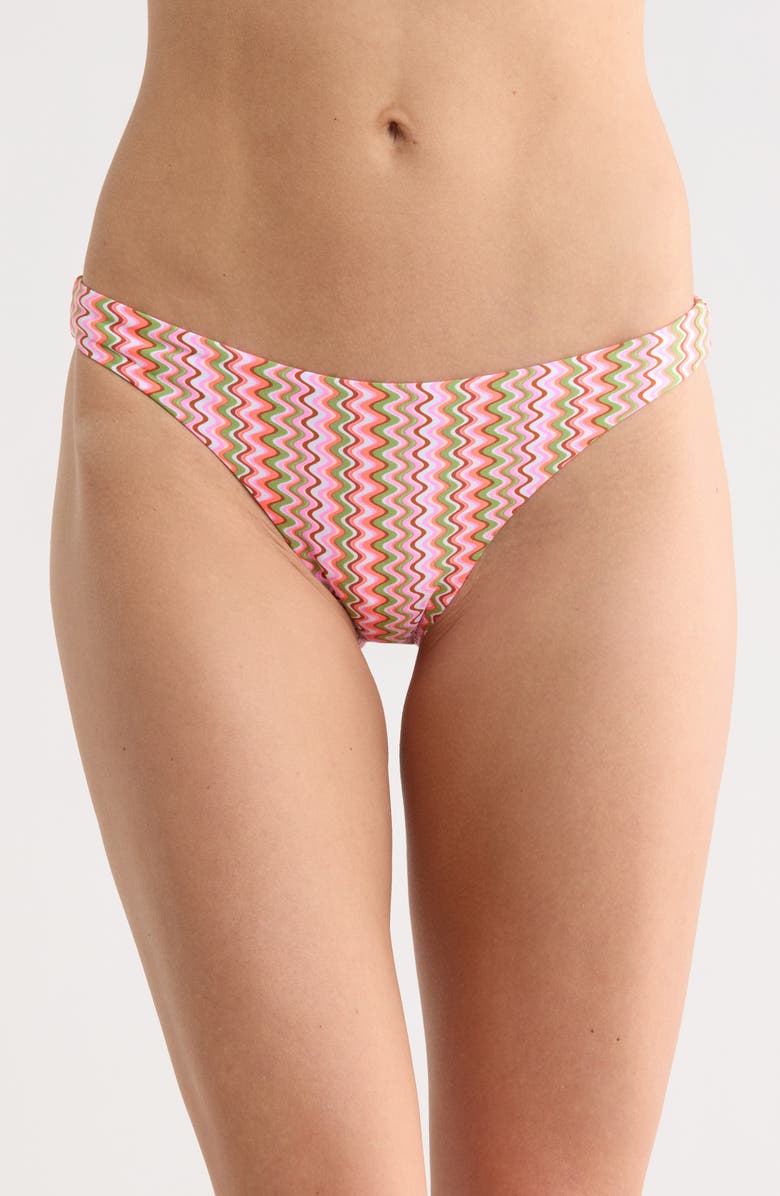 Maaji Sublimity Reversible Bikini Bottoms, Main, color, Pink