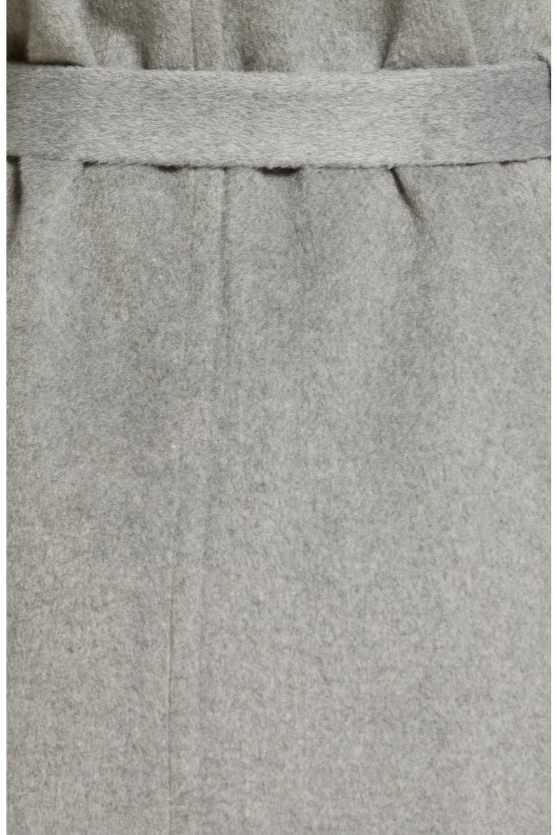 Belted Longline Coat, Alternate, color, GREY LIGHT HEATHER