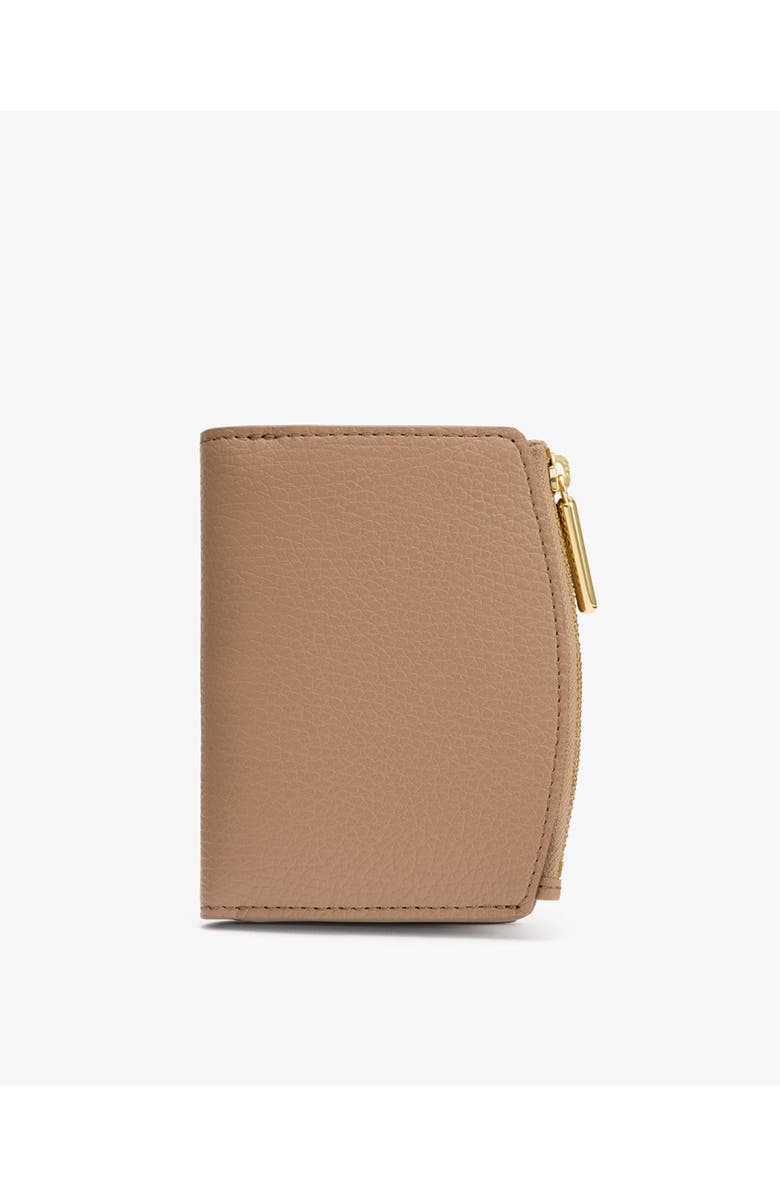 Cuyana Fold Zip Wallet, Alternate, color, Cappuccino