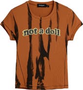Desigual Not a Doll Cotton Graphic T-Shirt
