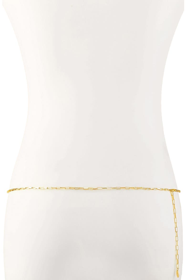All Day Belly Chain, Alternate, color, GOLD