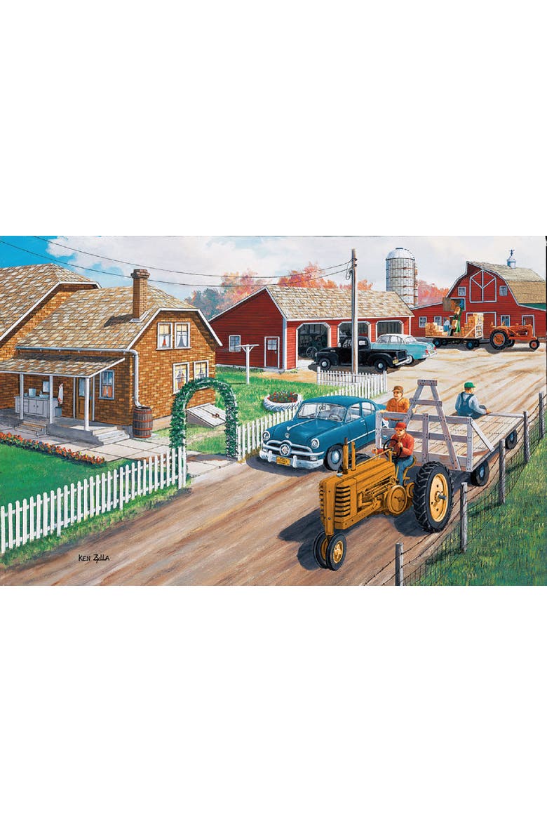 Neighbors Helping Neighbors 300 piece Jigsaw Puzzle for Adults, Alternate, color, Multicolor