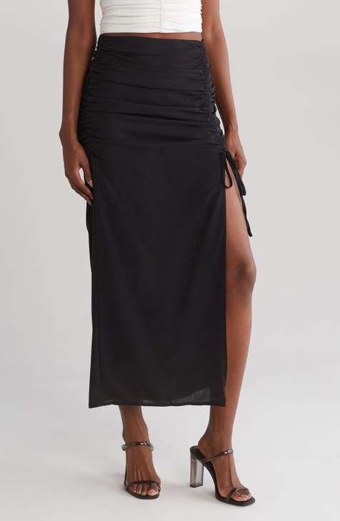 Chic Instincts Ruched Skirt