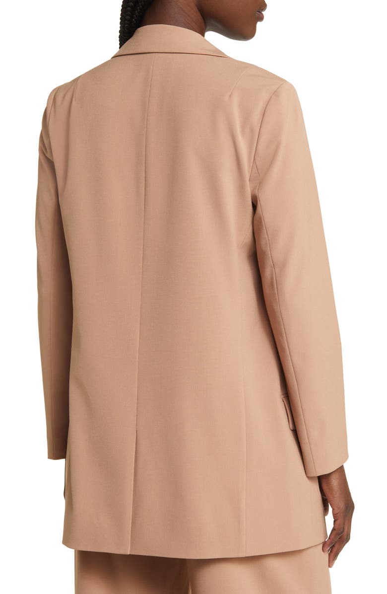 AllSaints Aleida Blazer, Alternate, color, Fawn Brown