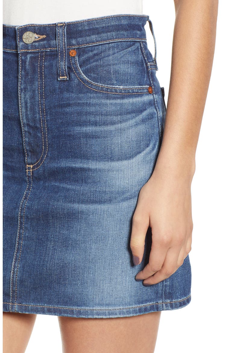 Vera Denim Skirt, Alternate, color, 11 YEARS FORTIT