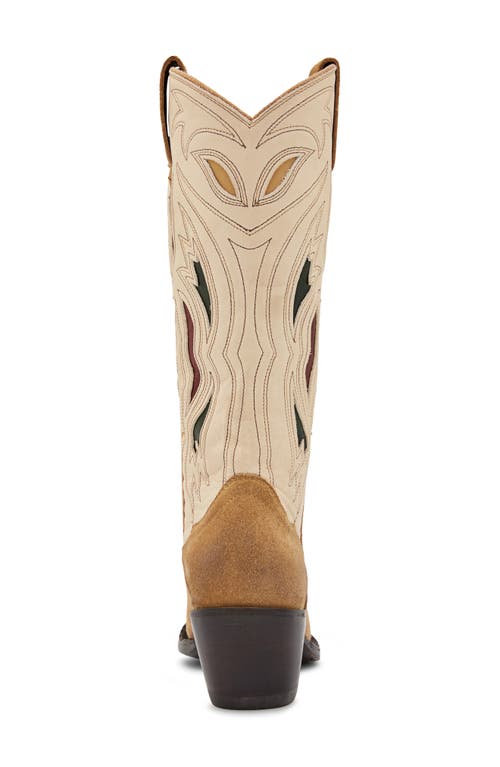 Frye Shelby Deco Stitch Western Boot In Multi