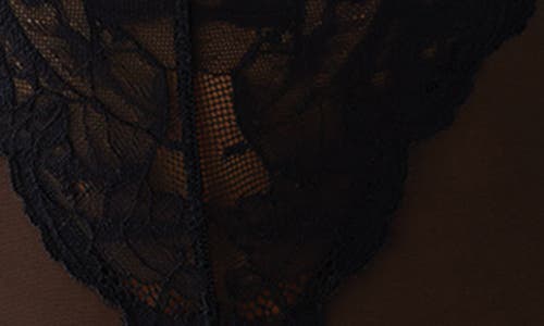 Wacoal Vivid Attraction Thong Bodysuit In Black