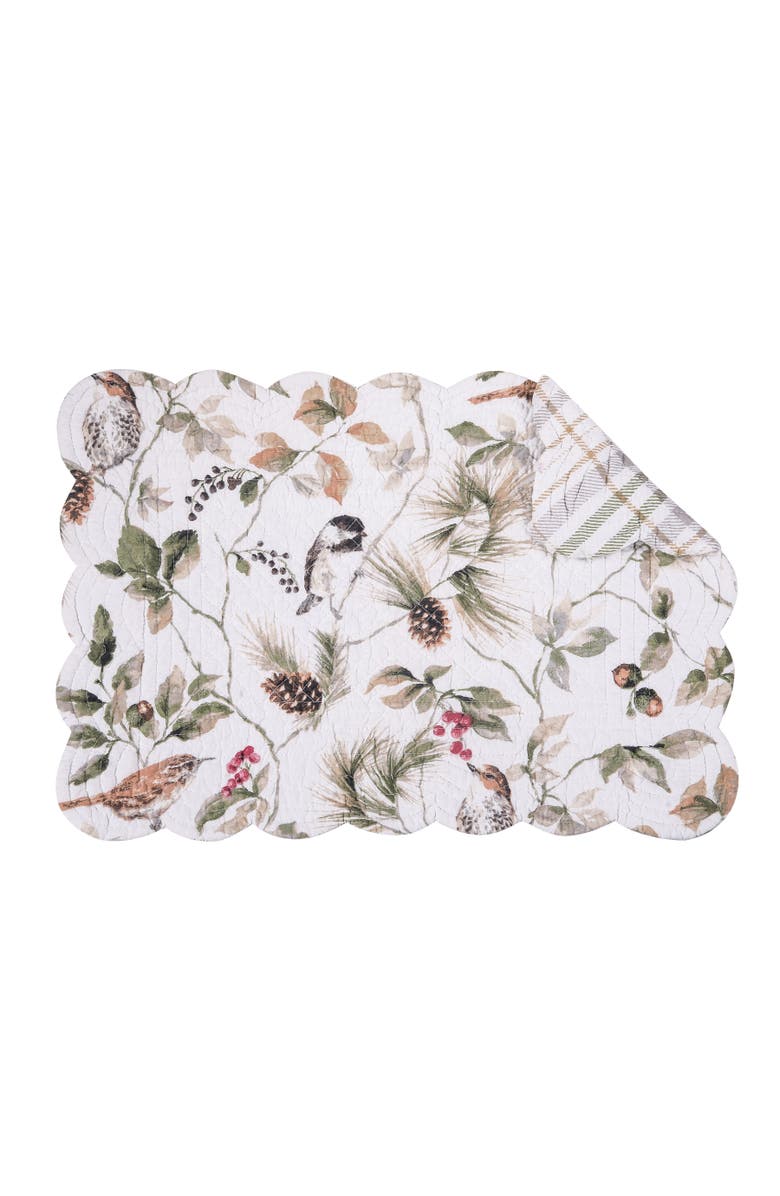 C&F Home Mira Songbird Placemats Set of 6 13" x 19", Alternate, color, 