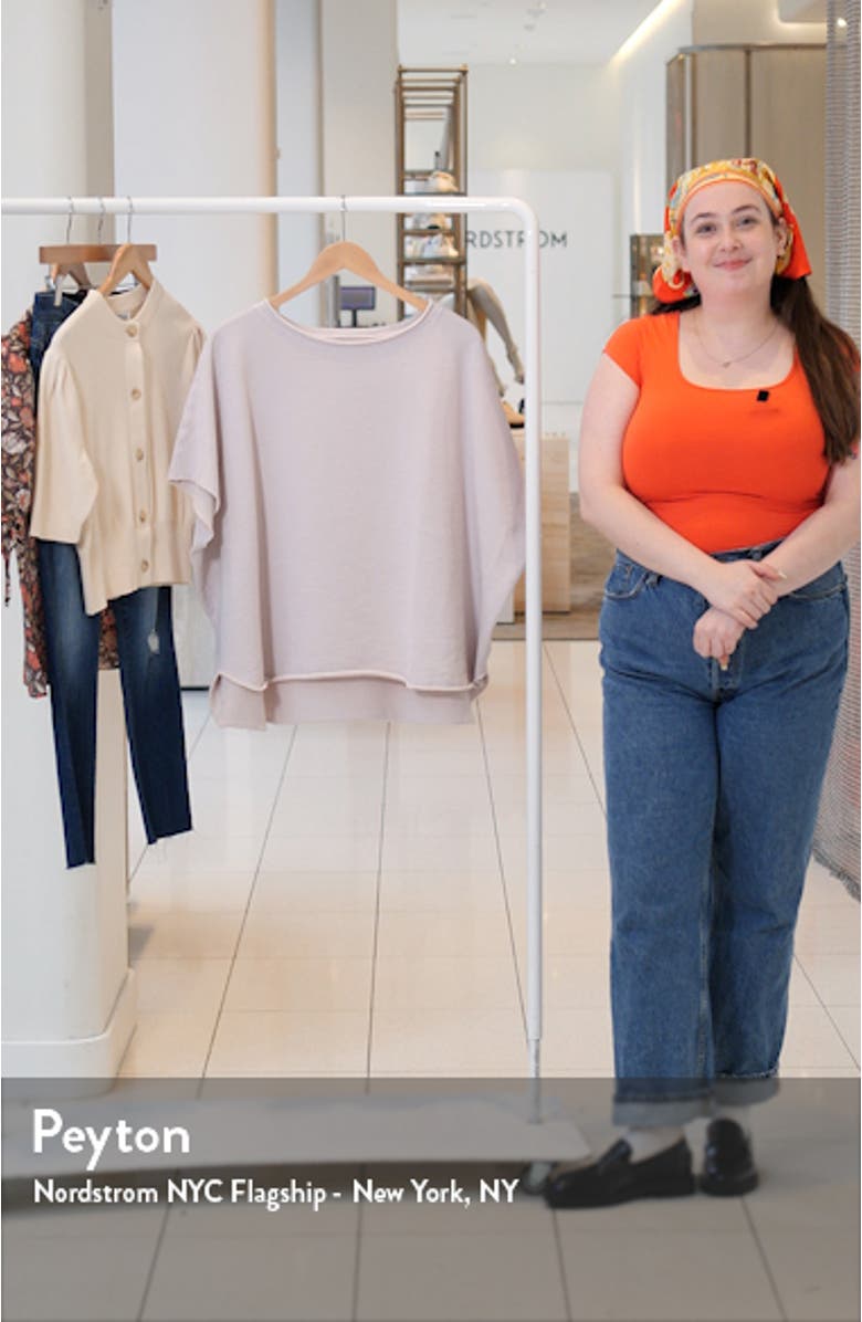 Olive Triple Fleece Original Capelet, sales video thumbnail