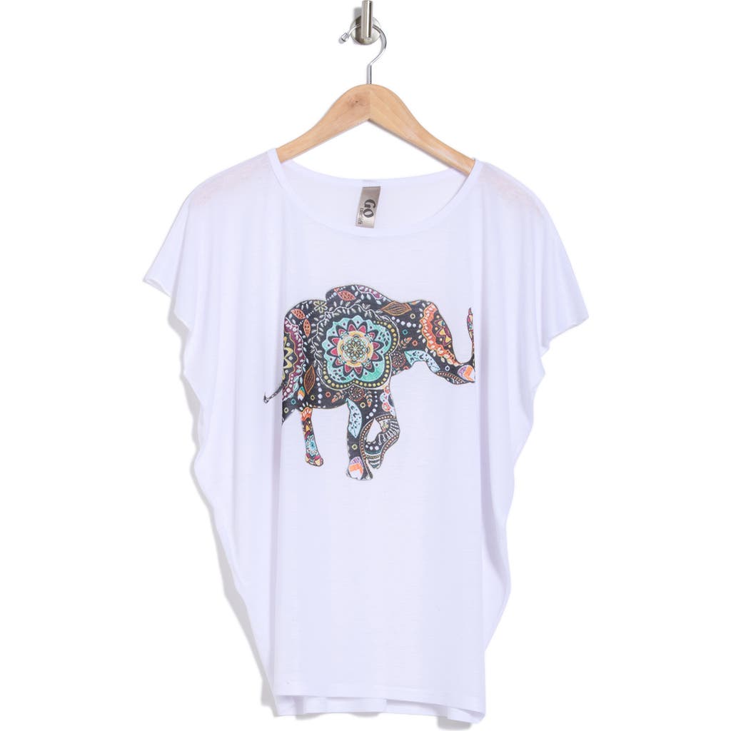 GO COUTURE GO COUTURE DOLMAN SLEEVE TEE