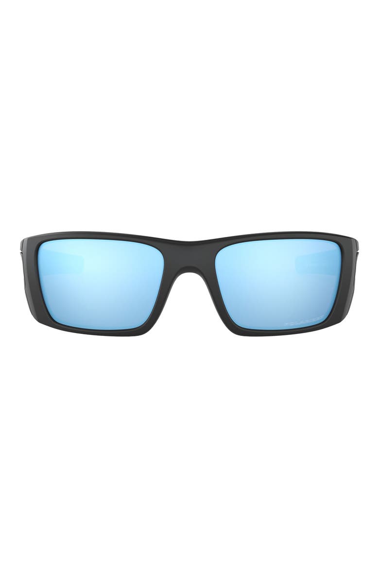 'Fuel Cell™ PRIZM™' 60mm Polarized Sunglasses, Alternate, color, BLACK