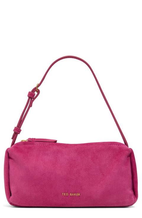 Nicki Suede Shoulder Bag