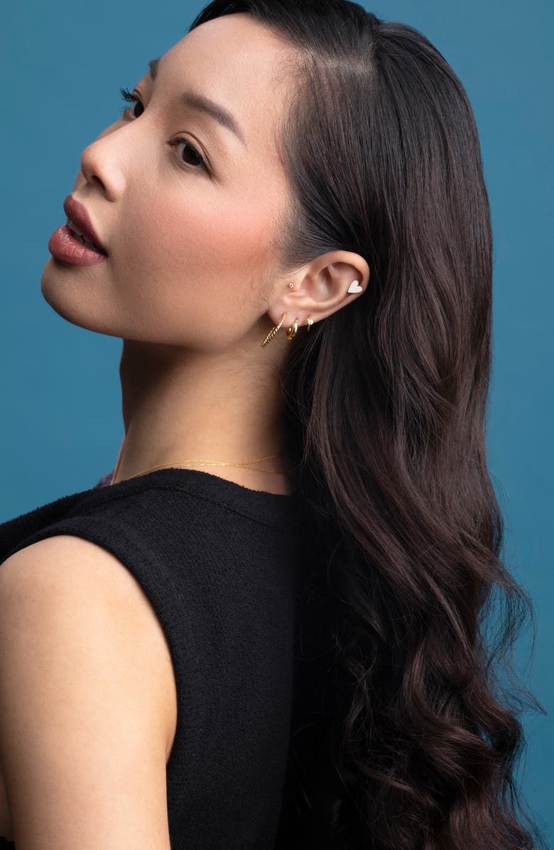 Bony Levy 14K Gold Twist Hoop Earrings, Alternate, color, 