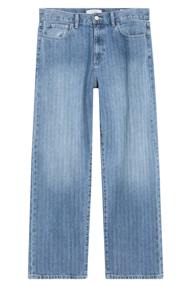 Blake Baggy Wide Leg Jeans, Alternate, color, MED WASH