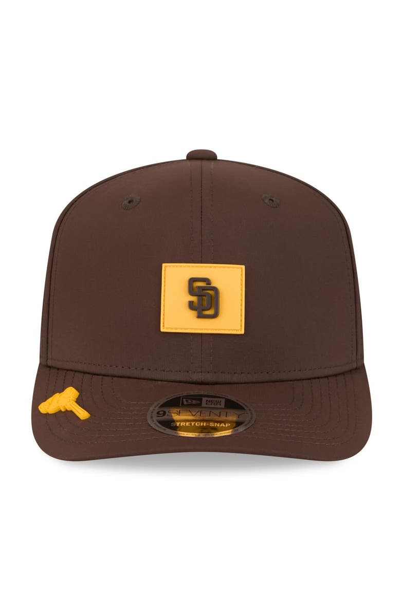 Men's New Era  Brown San Diego Padres 2026 Clubhouse 9SEVENTY Adjustable Hat, Alternate, color, Brown