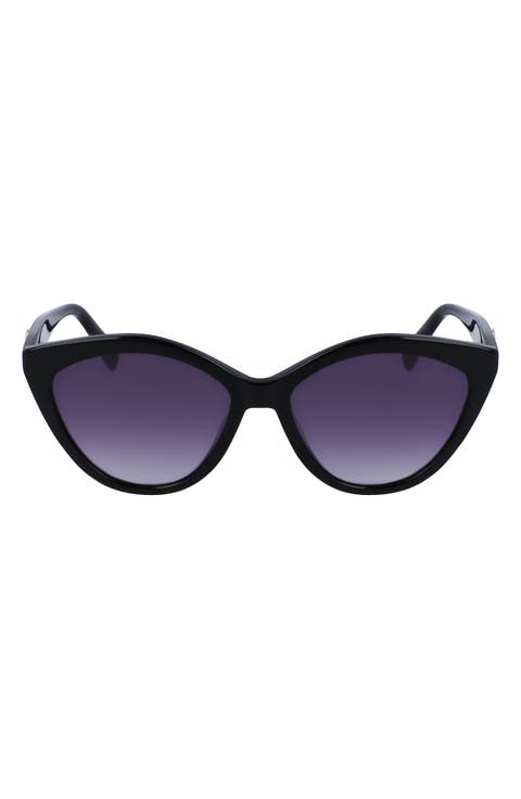 56mm Cat Eye Sunglasses