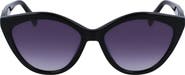 Longchamp 56mm Cat Eye Sunglasses