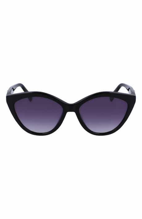 Longchamp 56mm Cat Eye Sunglasses