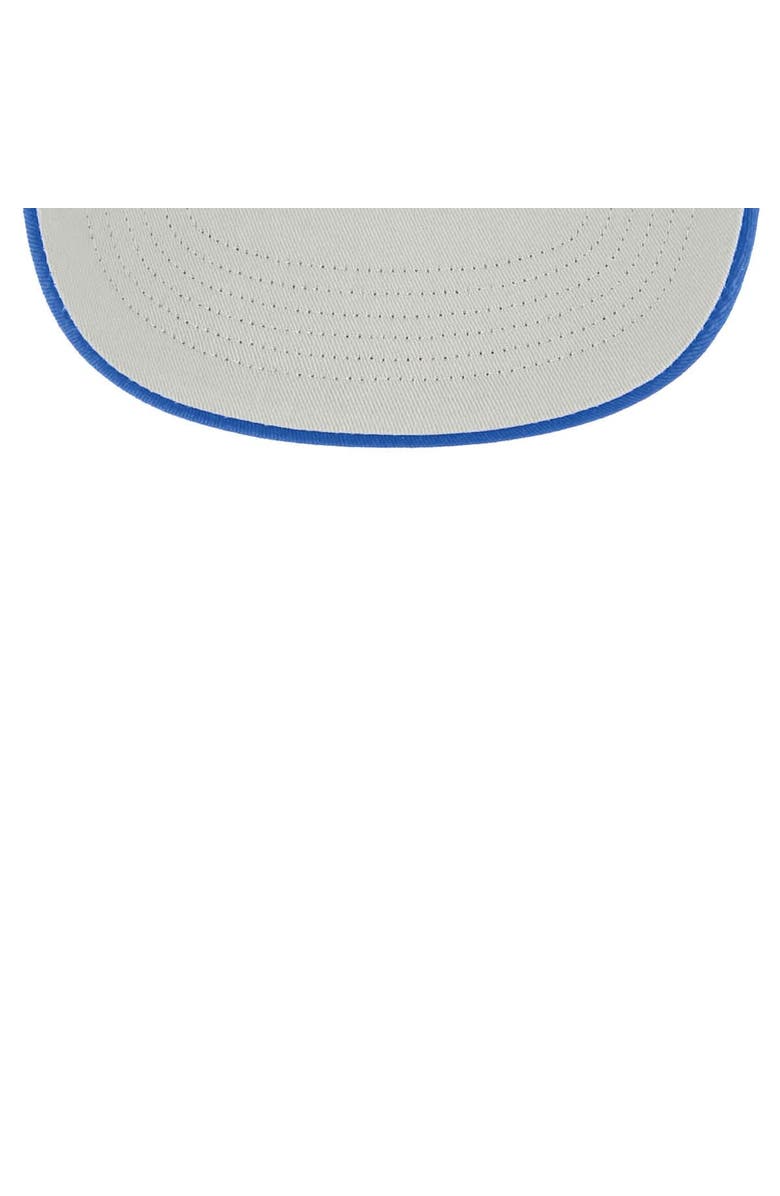 '47 Men's '47 White/Blue Detroit Lions Roscoe Two-Toned Hitch Adjustable Hat, Alternate, color,