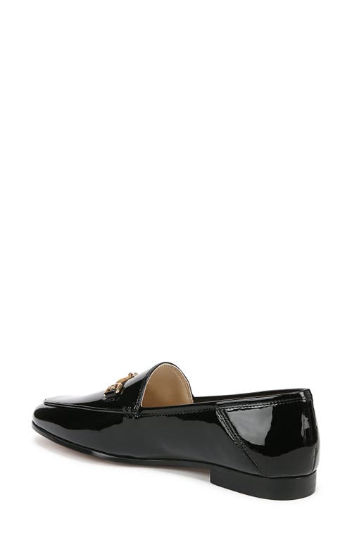 Shop Sam Edelman Loraine Bit Loafer In Black Patent