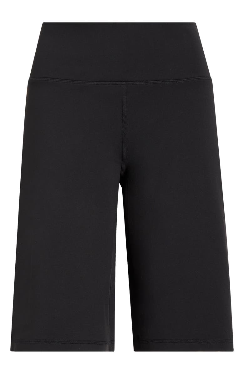 Zella Zen Long Shorts, Alternate, color, Black