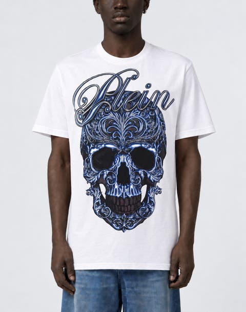 T-Shirt Round Neck Ss Skull Men